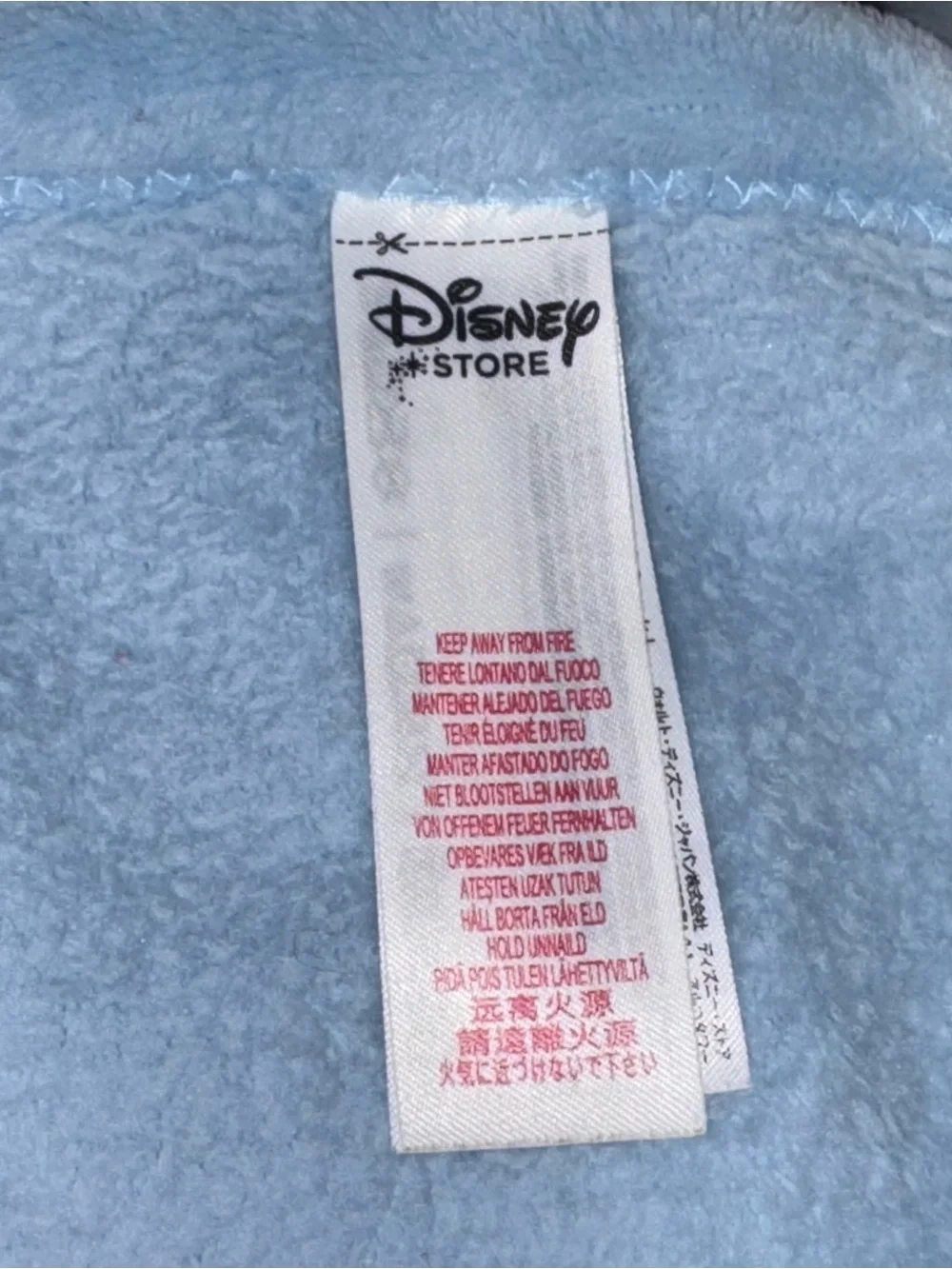 Disney: Light Blue Plush Throw Blanket Featuring Olaf